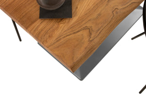 #akazienaturfarben #100x60 #säulen-gestellsilber