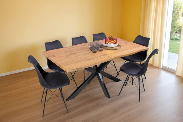 #wildeichenfarben #160x85 #spider-gestellschwarz