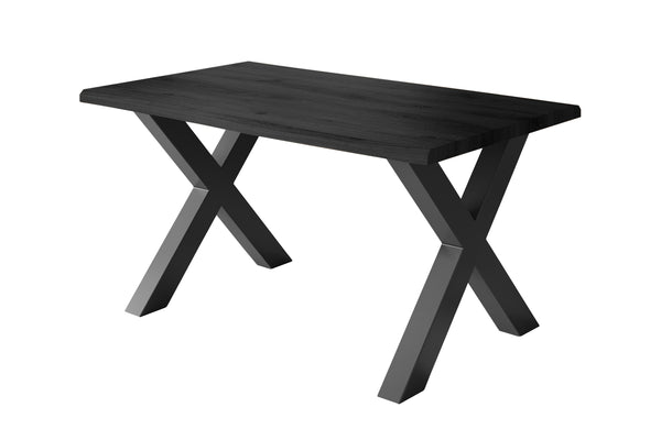 #holzgrau-optik #120x80 #x-gestellschwarz