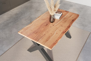 #naturfarben #120x80 #x-gestellschwarz