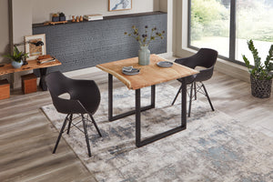 #naturfarben #80x80 #u-gestellschwarz