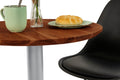 #akazienussbaumfarben #60x60 #säulen-gestellrundsilber