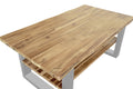 #akazienaturfarben #115x65 #u-gestellsilber
