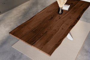#nussbaumfarben #240x100 #spider-gestellweiß