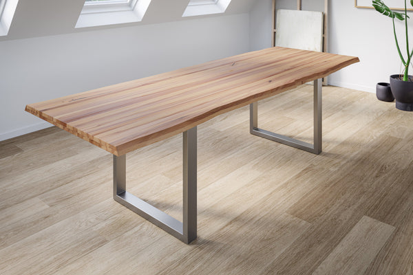 #naturfarben #260x100 #u-gestellsilber