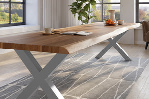 #naturfarben #300x120 #x-gestellsilber