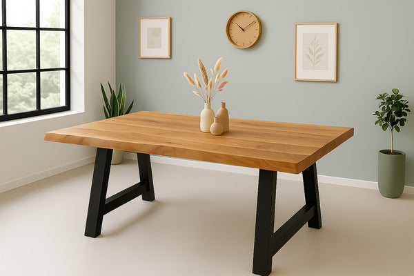 #naturfarben #260x100 #a-gestellschwarz
