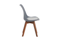 #nussbaumfarben #140x80 #schalenstuhlgrau