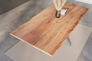 #naturfarben #220x100 #spider-gestellsilber