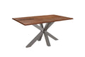 #nussbaumfarben #180x90 #spider-gestellsilber