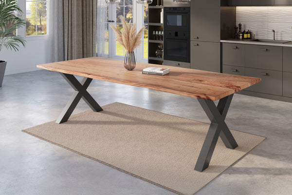 #naturfarben #260x100 #x-gestellschwarz