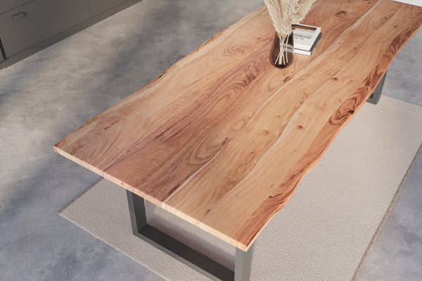 #naturfarben #260x100 #u-gestellschwarz