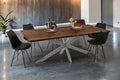 #nussbaumfarben #220x100 #spider-gestellsilber