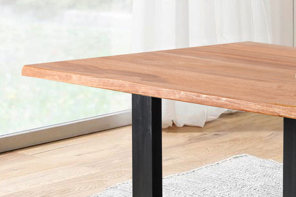 #sheeshamteakfarben #180x90 #u-gestellschwarz