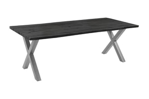 #graufarben #220x100 #x-gestellsilber