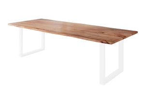 #naturfarben #260x100 #u-gestellweiß