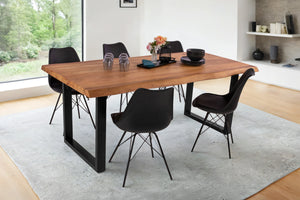 #naturfarben #140(220)x90 #u-gestellschwarz