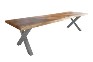 #naturfarben #300x120 #x-gestellsilber