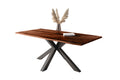 #nussbaumfarben #240x100 #spider-gestellschwarz