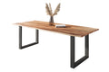 #naturfarben #260x100 #u-gestellschwarz