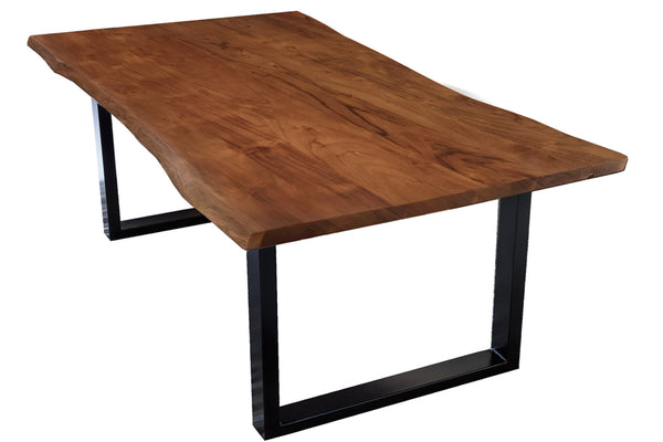 #nussbaumfarben #160x85 #u-gestellschwarz