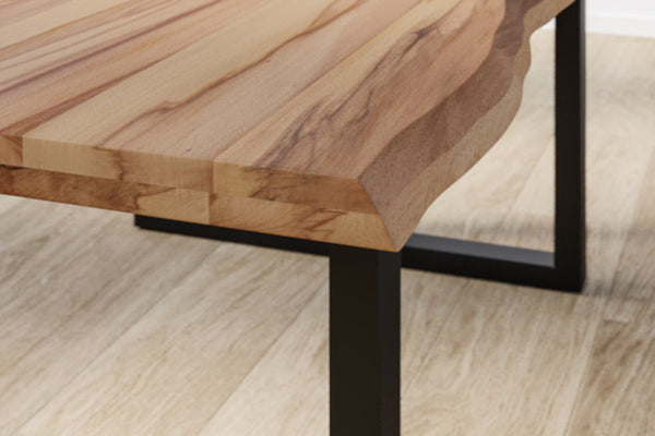 #naturfarben #220x100 #u-gestellschwarz