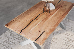 #naturfarben #140x80 #x-gestellsilber