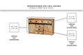#150cm #sideboard