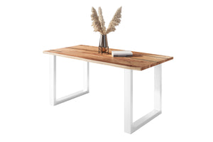#naturfarben #160x85 #u-gestellweiß