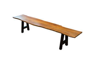 #nussbaumfarben #220cm #a-gestellschwarz