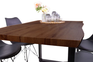 #nussbaumfarben #120x80 #u-gestellschwarz