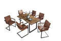 #naturfarben #140x75 #u-gestellschwarz