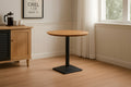 #eichenaturfarben #110x110 #säulen-gestelleckigsilber