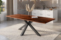 #nussbaumfarben #260x100 #spider-gestellschwarz