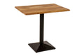 #akazienaturfarben #80x60 #säulen-gestelleckigschwarz