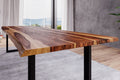 #sheeshamnaturfarbenlackiert #280x100 #u-gestellschwarz