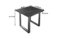 #nougatfarben #80x80 #u-gestellsilber