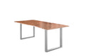 #naturfarben #220x100 #u-gestellsilber