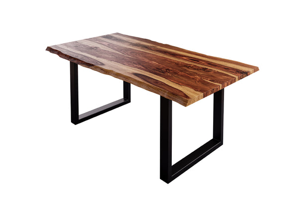 #sheeshamnaturfarbenlackiert #160x85 #u-gestellschwarz