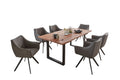 #sheeshamteakfarben #180x90 #u-gestellschwarz