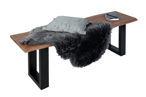 #nussbaumfarben #160cm #u-gestellschwarz