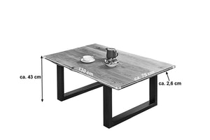 #naturfarben #130x75 #u-gestellschwarz