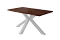#nussbaumfarben #120x80 #spider-gestellsilber