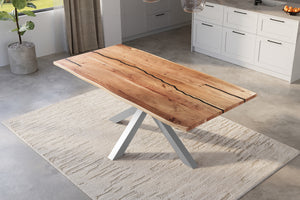 #naturfarben #220x100 #spider-gestellsilber