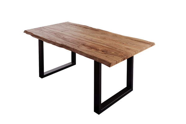 #sheeshamnaturfarben #160x85 #u-gestellschwarz