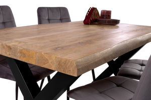 #mangoroughfarben #140x80 #x-gestellschwarz