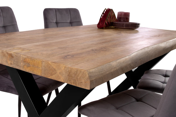 #mangoroughfarben #140x80 #x-gestellschwarz