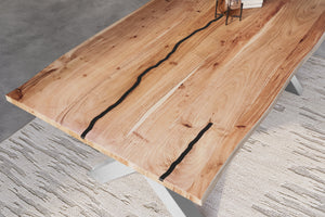 #naturfarben #240x100 #x-gestellsilber