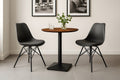 #akazienussbaumfarben #60x60 #säulen-gestelleckigschwarz