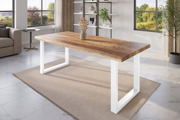 #mangoroughfarben #220x100 #u-gestellweiß